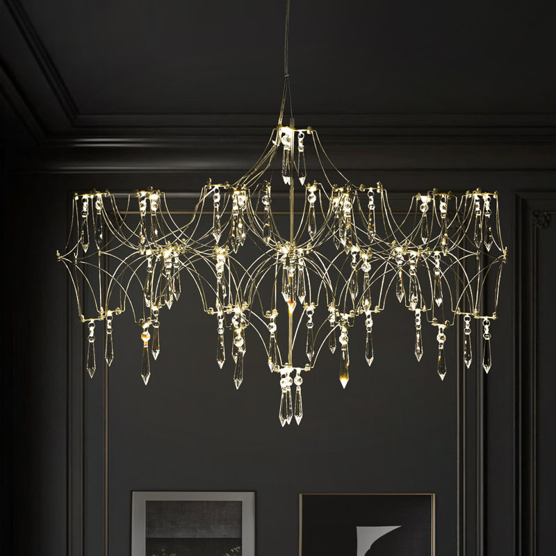 Cheadle Led Crystal Firefly Starry Luster Chandelier