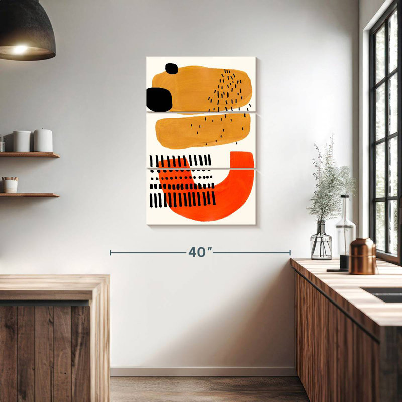 Mid-Century Smile, H 38 po x l 24 po
