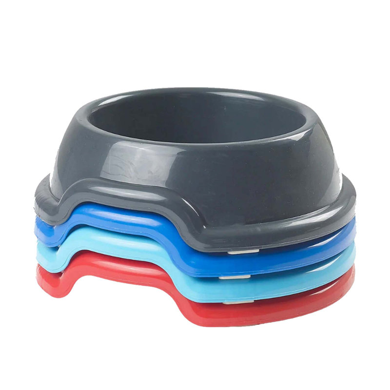 Pet Bowl, 4" H x 15.5" W x 15.5" D, Blue