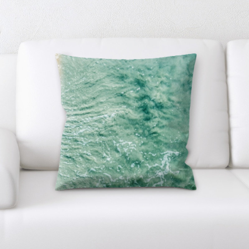 Neve Microsuede Reversible Throw Pillow