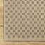 Outdoor Jute-Look Checkered Rug Tan/Black_MGE2311-974604520