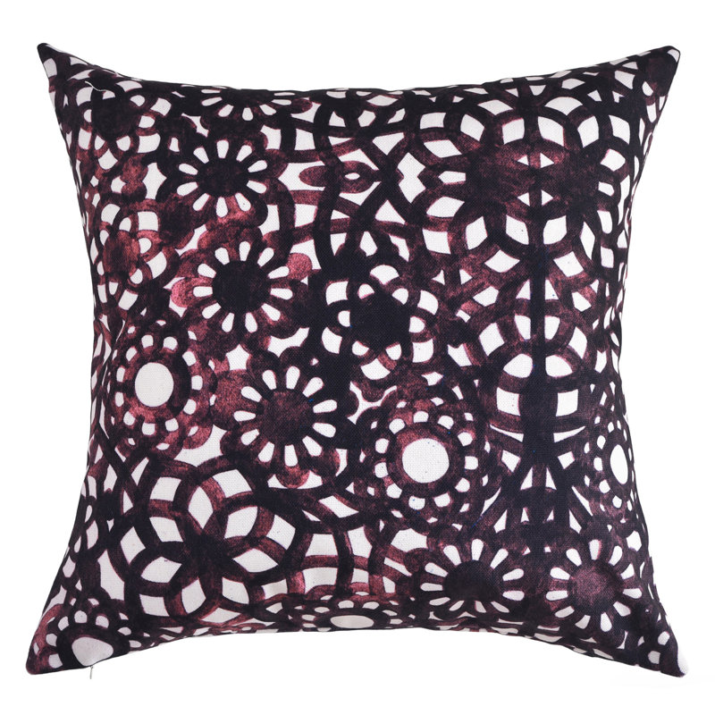 Oreiller Wyatt Abstract Shadow Lace, 24 po X 24 po