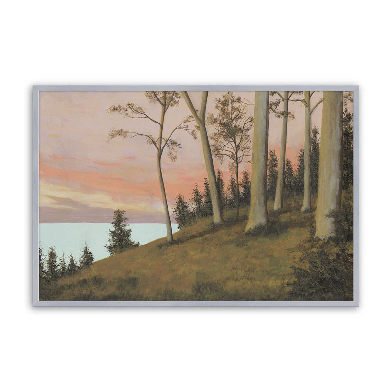 "Télécommande Lakeshore I" par Michael Willett, reproduction d'art, Impression sur cadre ouvert sans papier mat