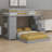 Bunk Bed With 3-Layer Shelves, Drawers And Storage Stairs-1426989053