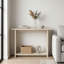 Table de vestibule avec tablette ouverte Caerthan