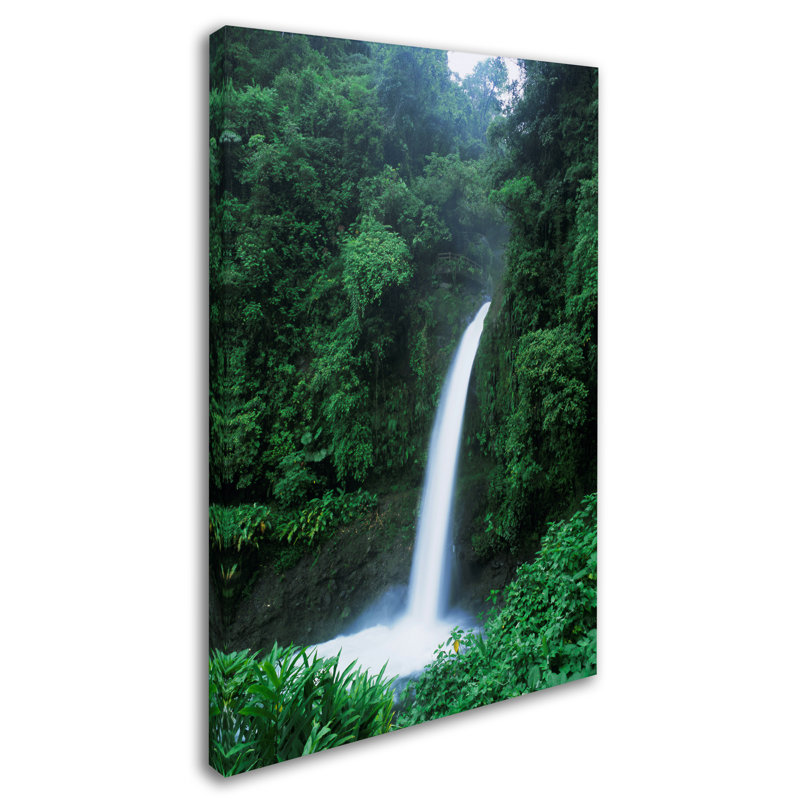 Ann «Waterfalls 1», reproduction d'impression sur toile tendue, H 19 po x l 12 po