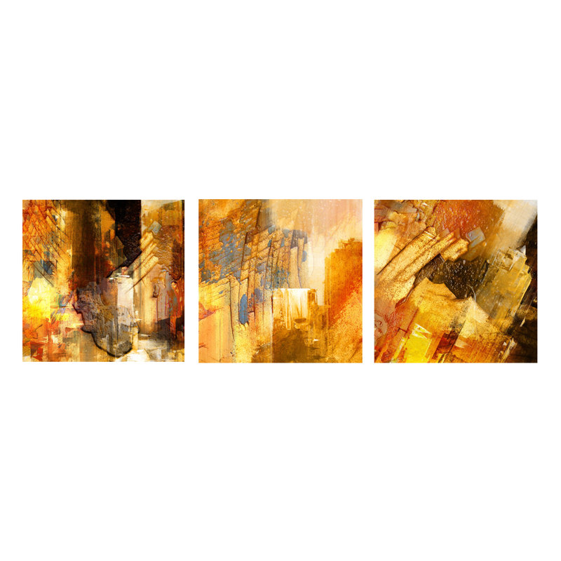 " Abstract " 3 - Pieces