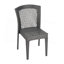 Chaises d'extérieur polyvalentes empilables avec matériaux durables et design élégant, ensemble de 2-1570787855