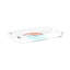 Nautilus Coral Turq Acrylic Rectangle Decorative Tray-121427300