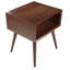 Table de bout en bois massif avec rangement Nowlin-80848646