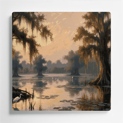 USA State Louisiana Black Metal Wall Art