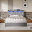 Upholstered Ottoman Storage Bed