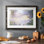 Monte - Matted and Framed Under Acrylic Glass, Large Living Room Wall Art