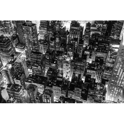 New York City At Night par - Photographie de toile tendue