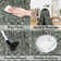 Govan Ultra-Thin Washable Vintage Area Rug Oriental Medallion Living Room Rug Entrance Mat Carpet for Kitchen Laundry Bedroom