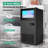130 Lb. Daily Production Stainless Steel Under Counter/Freestanding Ice Maker with Clear Cube Ice-88409348