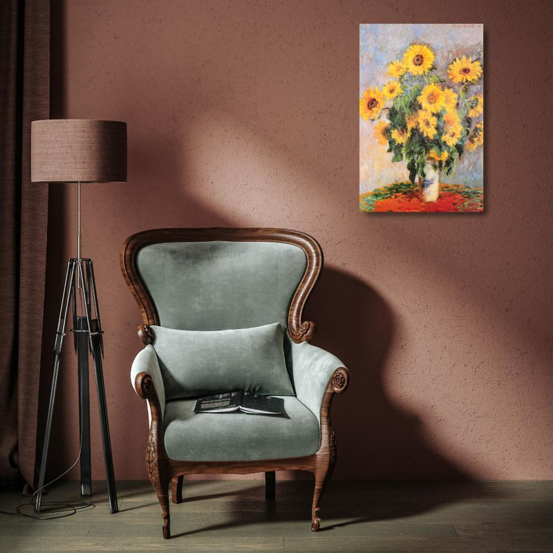 Sunflowers, 18" H x 12" W