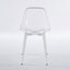 CHAISE 4PCS BLANC