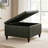 Aimee-Lee Faux Leather Ottoman-1957514224