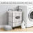 Heavy-Duty Rolling Laundry Hamper With Lockable Wheels And Detachable Liner - Folding Storage Basket With Handles For Clothes, Toys, And Home Organization