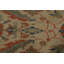 Tapis beige en laine noué à la main de conception unique 1910S 13 pi 8 po x 19 pi 10 po