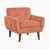 Velours orange
