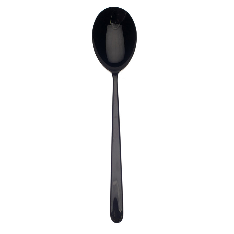 Cuillère à servir Linea - 48 pièces, Oro-nero