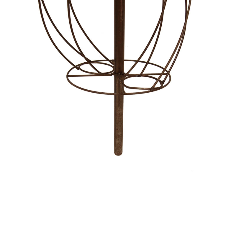 Roosevelt Metal Obelisk Trellis, 48" H x 11" W x 8" D
