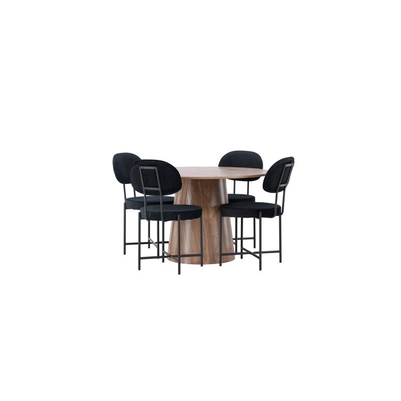 Araf 4 - Person Dining Set, Beige
