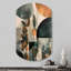 «Berlin - Cylinder Boho Feather», reproduction d'art asymétrique-110483738