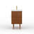 Brandy  Vanity in Honey Walnut with Satin Gold Single Faucet-1225114283