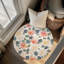 Tapis tressé Petal Breeze-355291054