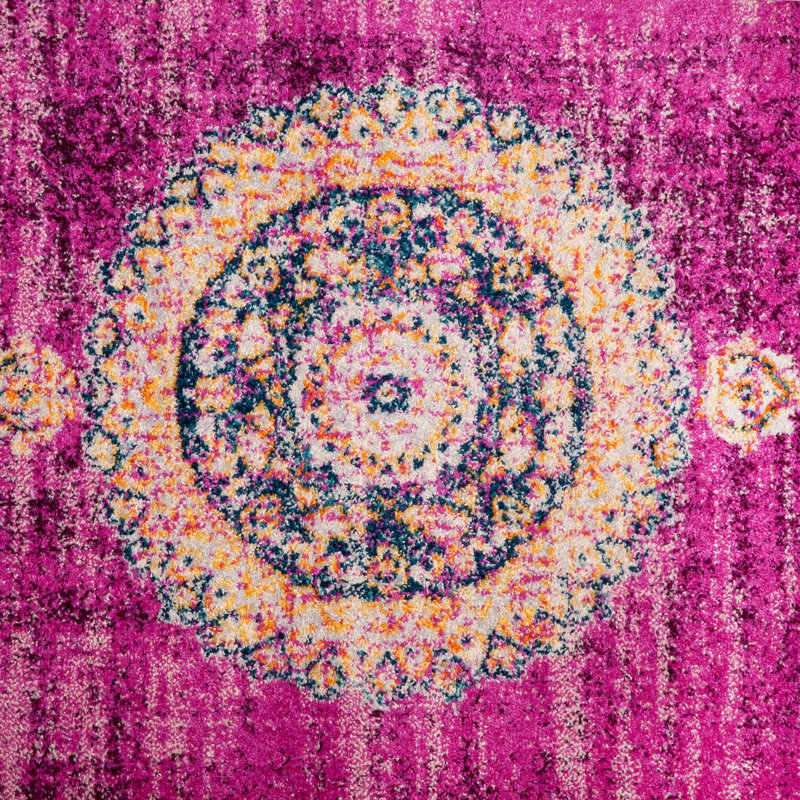 Tapis oriental lilas, Rectangle 6 pi 7 po x 9 pi 2 po