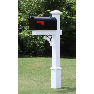Post Mounted Mailbox