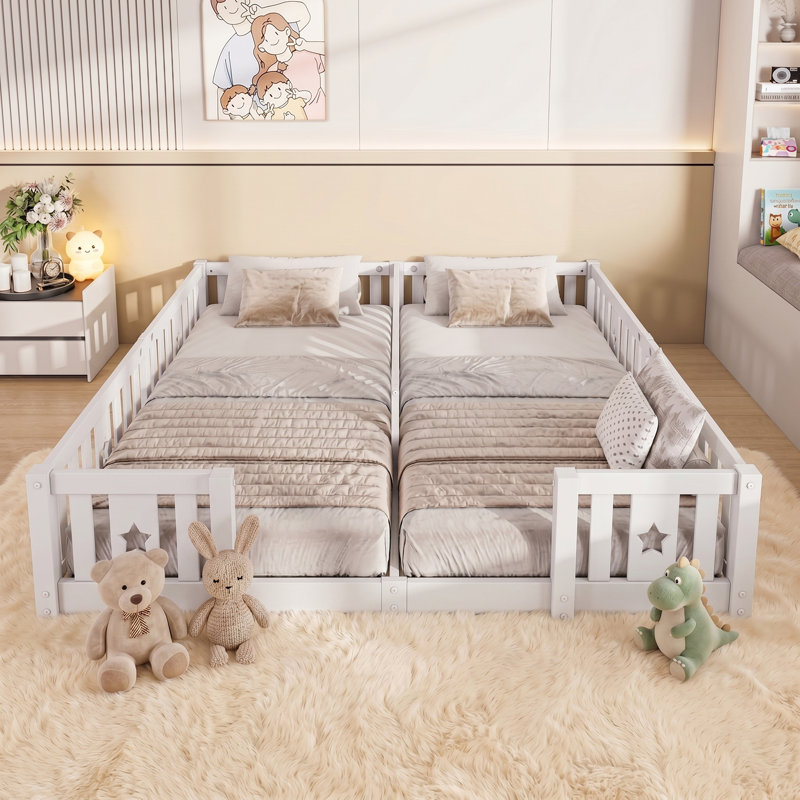 Bed, Beige