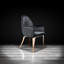 Chaise d'appoint en velours Merriott-271805994-369319433