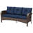 3-person Patio Rattan Sofa With Wide Armrests-1801072870