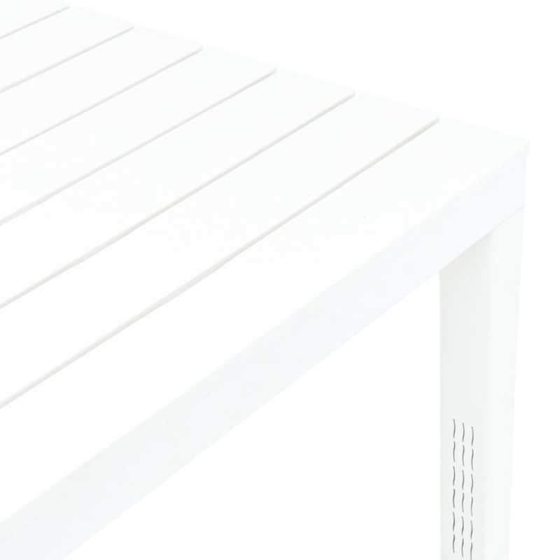 Lynsey Square Outdoor Dining Table , 78cm cm W 78cm cm D, White