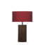 Lampe de table brune 20 po Mercuri-871655196