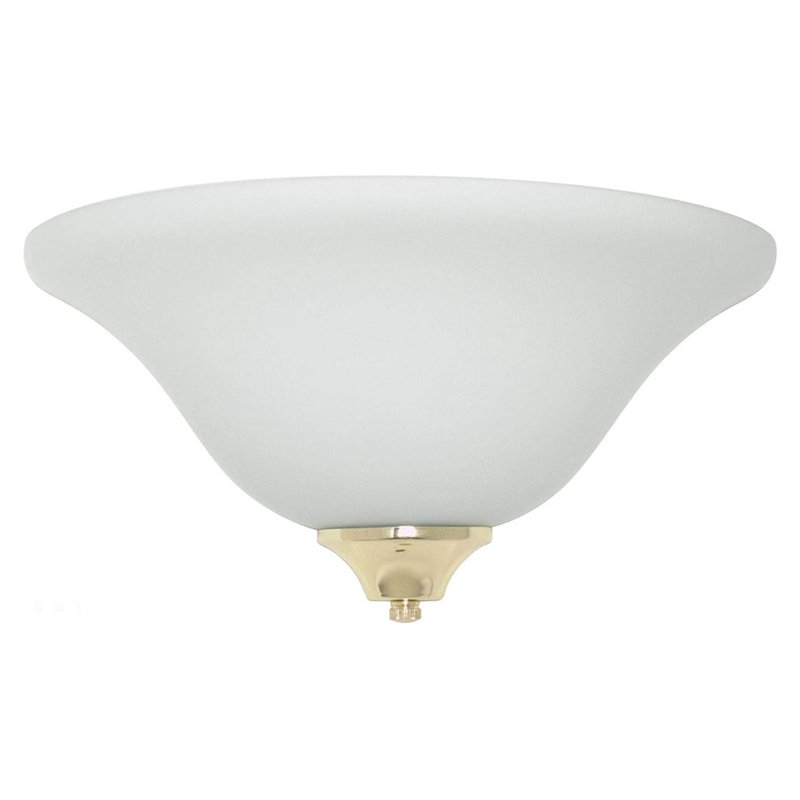 Demi lune dorée 1 lumières Desai