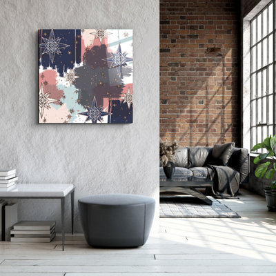 Peinture décorative en verre trempé