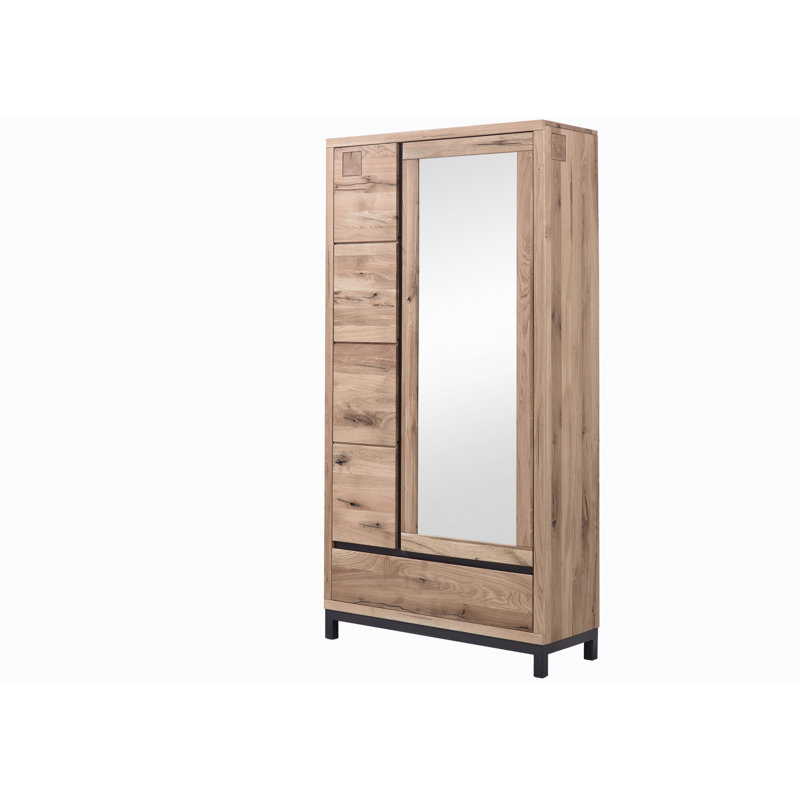Villanders 1 Door Sliding Wardrobe, Bianco
