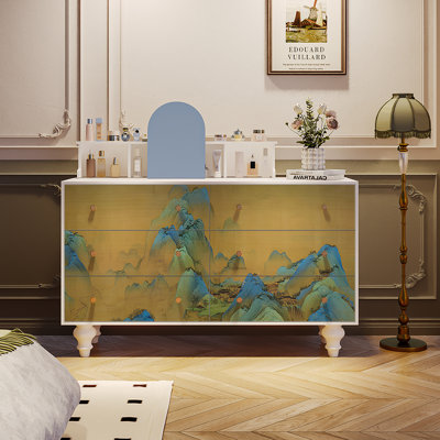 53in Six-drawer Sideboard Cabinet