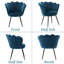 Aguilard Modern Upholstered Wide Tufted Armchair Accent Chair -230424513-230424512-230424514