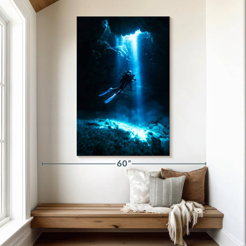 Sireci Scuba, 51" H x 34" W