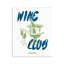 Plaque murale «Wine Club», The Prints Vibe