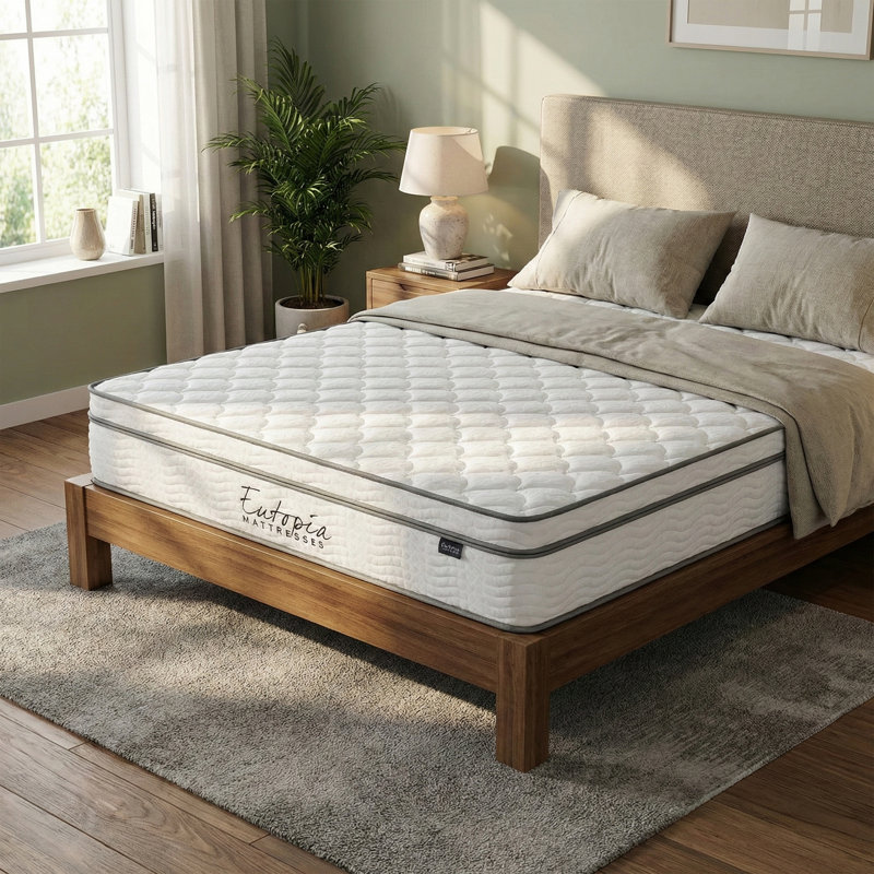 Eutopia Annaghmore Agencies Ltd Pillow Top Mattress, Single (3')