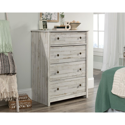 Adainville 4-Drawer Chest Grand Walnut