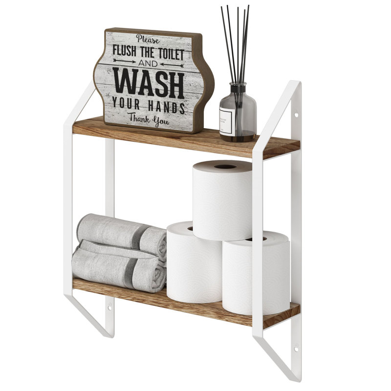 Ternate 2 Piece Bracket Shelf, 20.2'' H x 17'' W