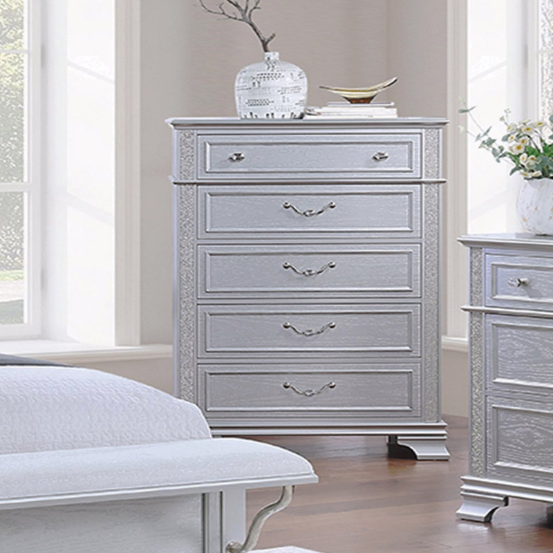 Commode 5 tiroirs 5 pièces